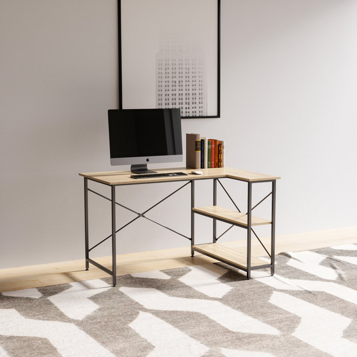 17 Stories Atia Reversible LShape Desk & Reviews Wayfair